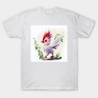 Cute Watercolor Cockatrice T-Shirt